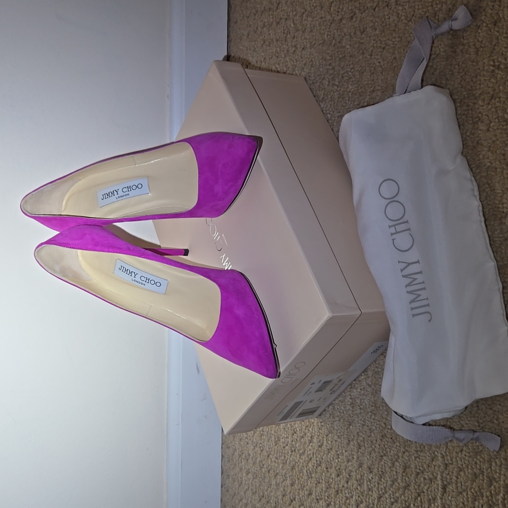 Jimmy Choo Fuchsia Heels